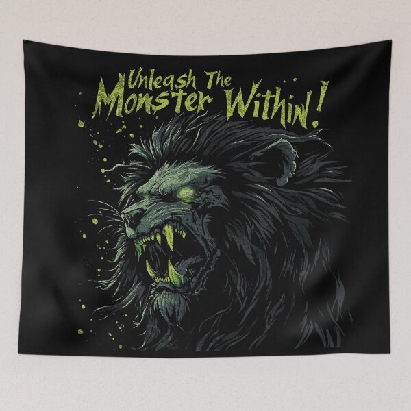 Item preview, Zombie Animal : Creepy Lion designed and sold by Eksama Design.