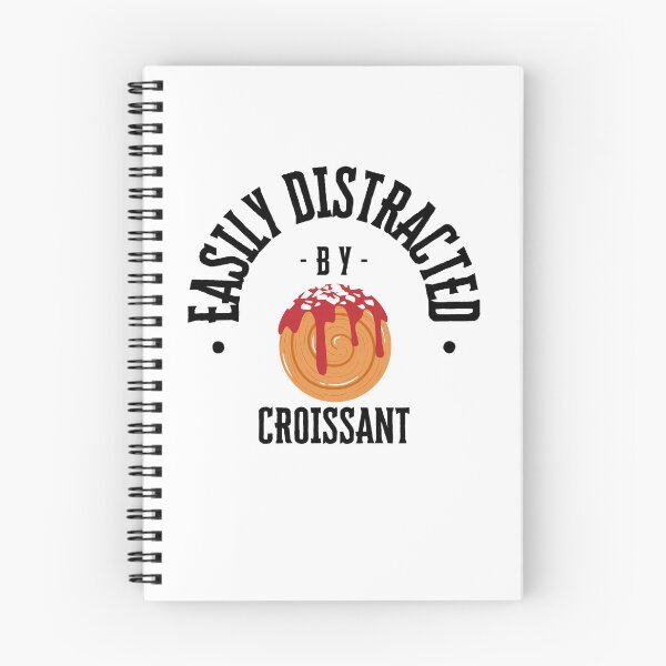 Item preview, Distracted by (supreme) croissant cherry  designed and sold by Aurelie Boutique.