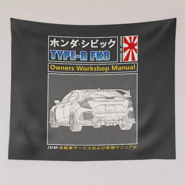 Item preview, Honda Civic Type R FK8 Car Manual designed and sold by JDM Guyvit.