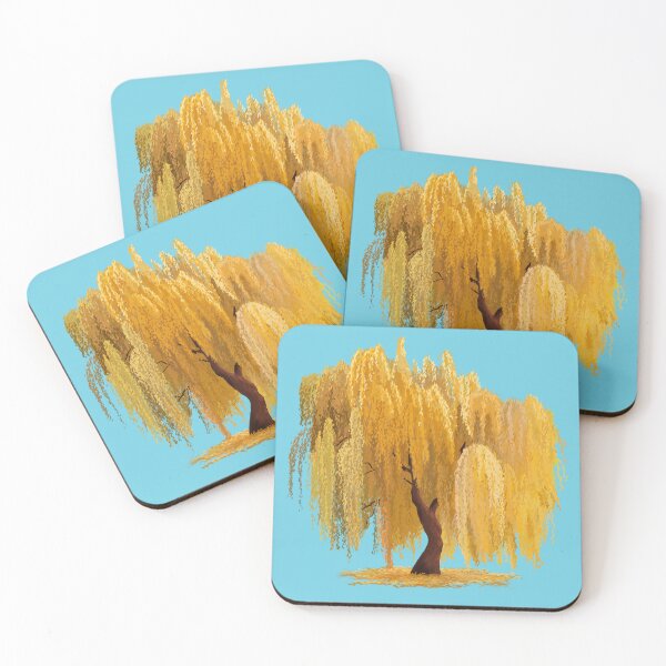 Item preview, Yellow Weeping Willow Tree designed and sold by Cherie Brunetti.