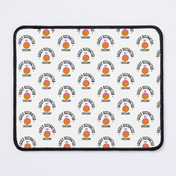Item preview, Distracted by (supreme) croissant framboise designed and sold by Aurelie Boutique.