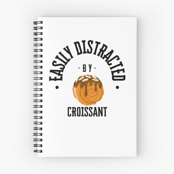 Item preview, Distracted by (supreme) croissant choco designed and sold by Aurelie Boutique.