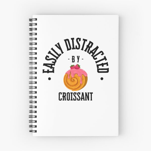 Item preview, Distracted by (supreme) croissant fraise designed and sold by Aurelie Boutique.