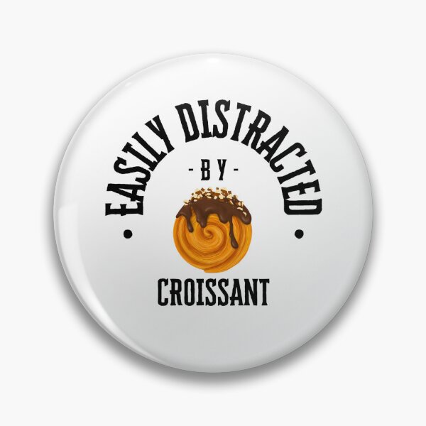 Item preview, Distracted by (supreme) croissant choco-noisette designed and sold by Aurelie Boutique.