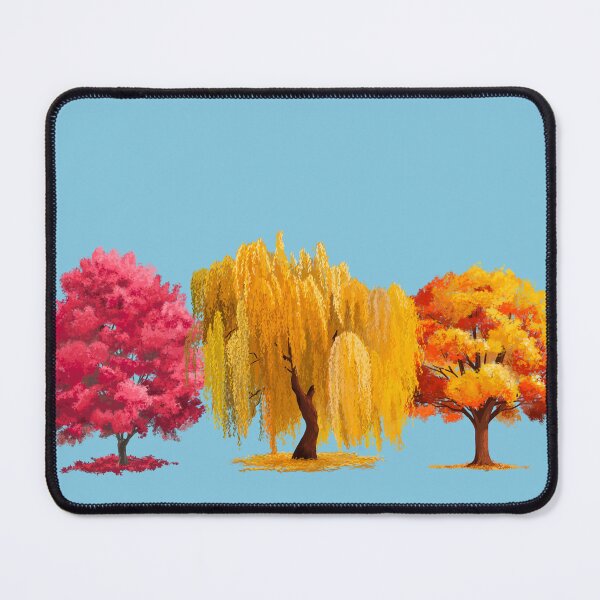Item preview, Trio of Fall Trees designed and sold by Cherie Brunetti.