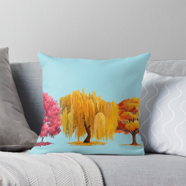 Item preview, Trio of Fall Trees designed and sold by Cherie Brunetti.