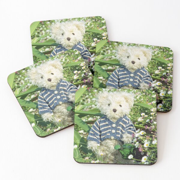 Item preview, Teddy Bear watering garden designed and sold by Konjo-Photos.