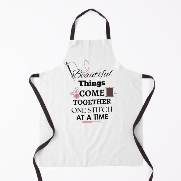Item preview, Beautiful Things Come Together One Stitch At A Time - Funny Quilting - Funny sewing designed and sold by Wiss2Arts.