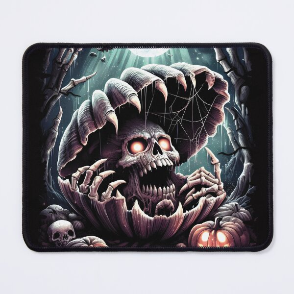 Item preview, Ethereal Abyss - Skeletal Clam Halloween Fantasy designed and sold by EcoArtShop.