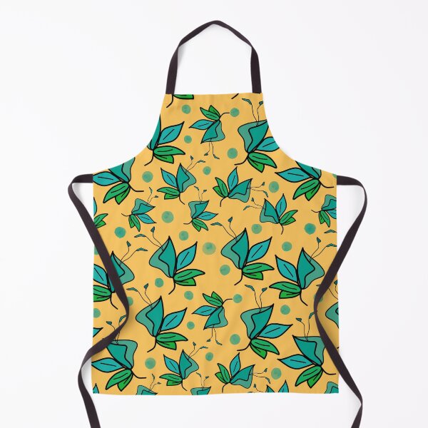 Item preview, Green Flower Pattern designed and sold by Moojan Azar.
