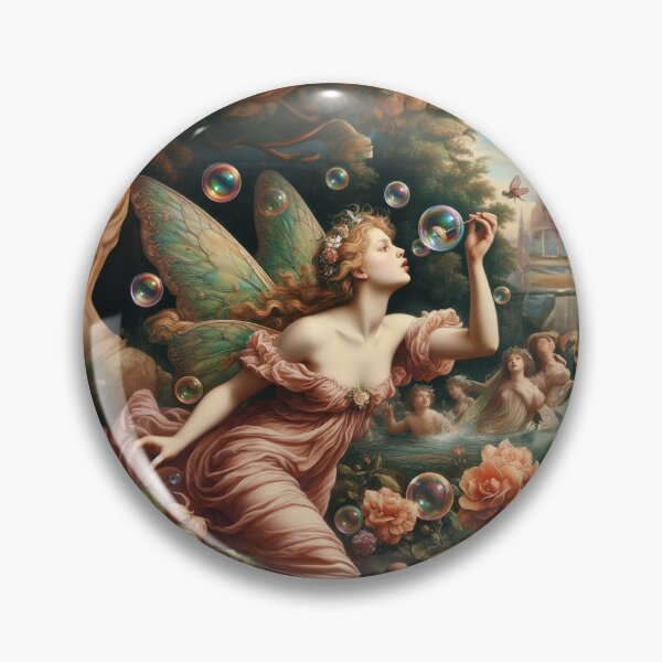 Item preview, Fairy Blowing Bubbles designed and sold by boysenberrie.