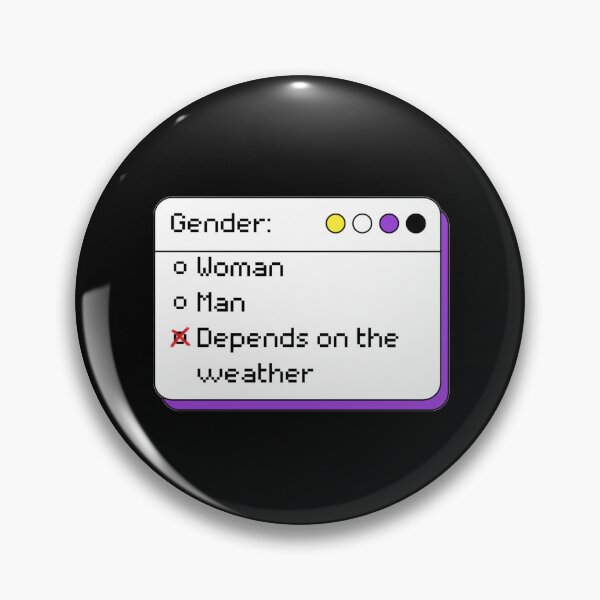 Item preview, Non binary  designed and sold by honeyehshu.