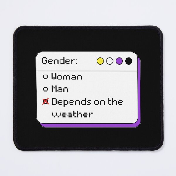 Item preview, Non binary  designed and sold by honeyehshu.