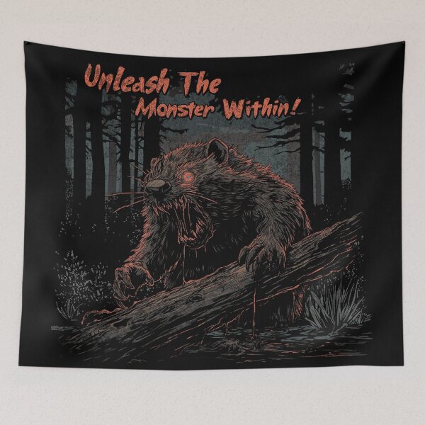 Item preview, Zombie Animal : Creepy Beaver designed and sold by Eksama Design.