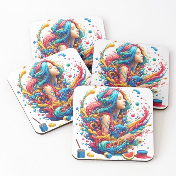 Item preview, Vibrant Dream: Flow of Creative Colors designed and sold by BeatyinChaos.