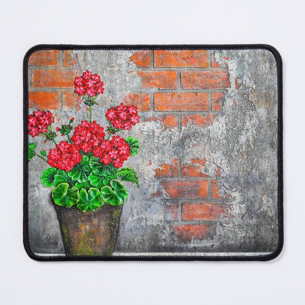 Item preview, Geraniums Against Time designed and sold by Samanartworks.