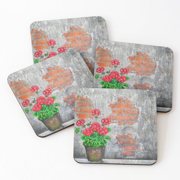 Item preview, Geraniums Against Time designed and sold by Samanartworks.