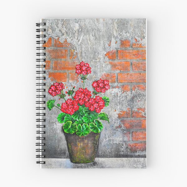Item preview, Geraniums Against Time designed and sold by Samanartworks.