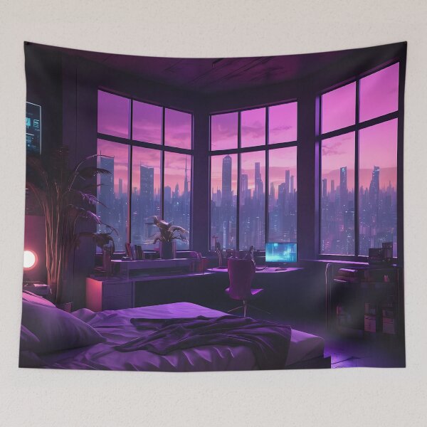 Item preview, Cyberpunk Bedroom designed and sold by papi1998.
