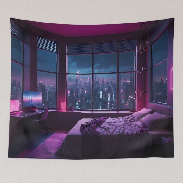 Item preview, Cyberpunk Bedroom designed and sold by papi1998.