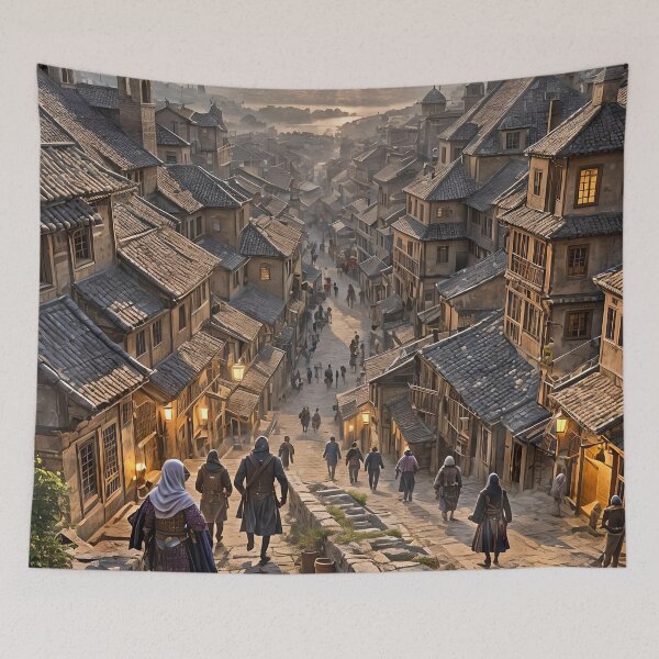 Item preview, Medieval arabic town designed and sold by duyuelryel.