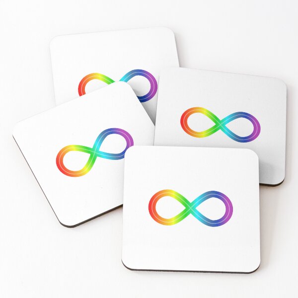 Item preview, Autism Infinity Symbol Rainbow designed and sold by AnnSign.