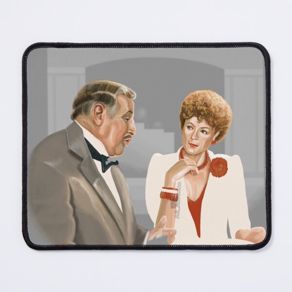 Item preview, Maggie Smith and Peter Ustinov, Painting designed and sold by AK-Hevonen.