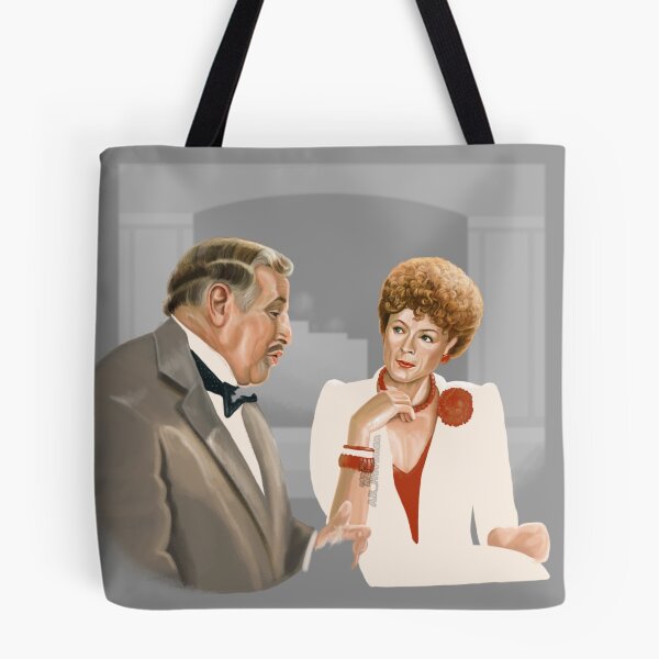 Item preview, Maggie Smith and Peter Ustinov, Painting designed and sold by AK-Hevonen.