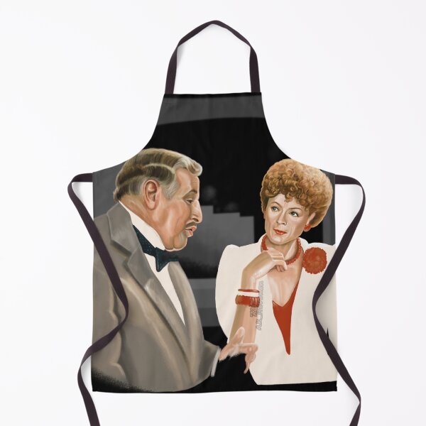 Item preview, Maggie Smith and Peter Ustinov, Painting designed and sold by AK-Hevonen.