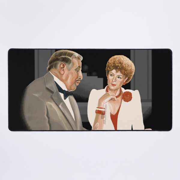 Item preview, Maggie Smith and Peter Ustinov, Painting designed and sold by AK-Hevonen.