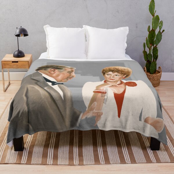 Item preview, Maggie Smith and Peter Ustinov, Painting designed and sold by AK-Hevonen.