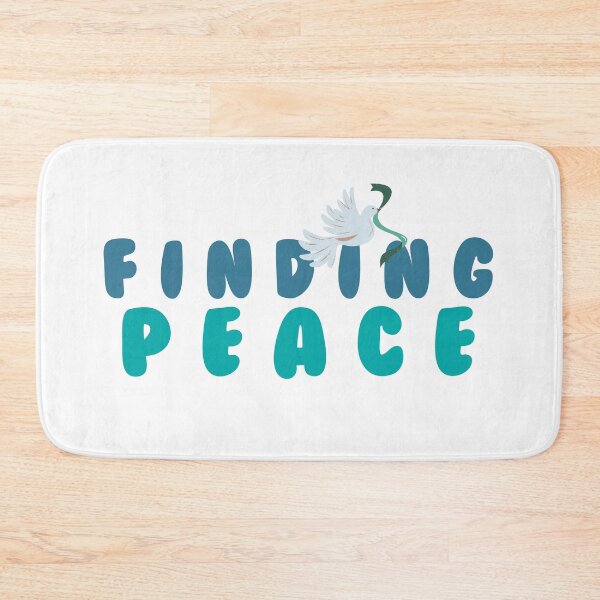 Item preview, Finding Peace Blue Green Design SolaAndSoli designed and sold by SolaAndSoli.
