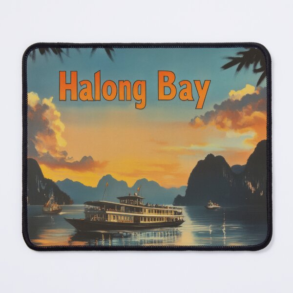 Item preview, Halong Bay Poster designed and sold by TheOosh.