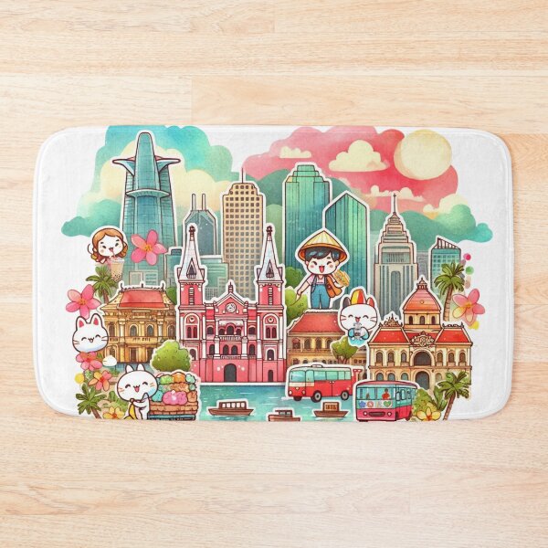 Item preview, SAIGON CITY VIETNAM FOOD  designed and sold by dearbedelia.