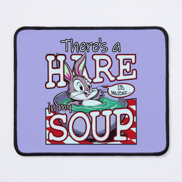 Item preview, There's a Hare in My Soup - The Pet Owner's Dilemma designed and sold by CRHPOD20.