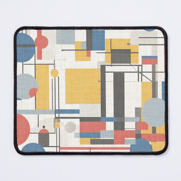 Item preview, Abstract Colorful Bauhaus Pattern Design designed and sold by TribalioDesigns.
