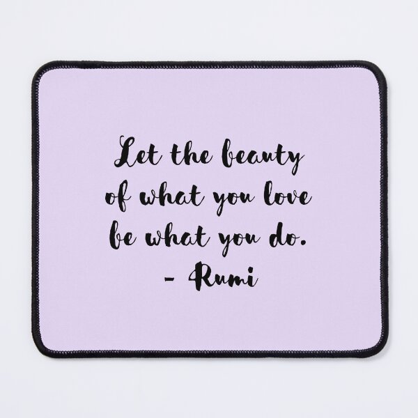 Item preview, Love What You Do Inspirational Quote designed and sold by Ninjakandy.