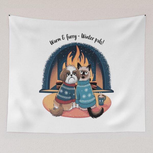 Item preview, Warm & Furry – Winter Pals designed and sold by Petpixy.