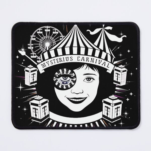 Item preview, caraval femal joker face and circus designed and sold by The Velvet Vault.