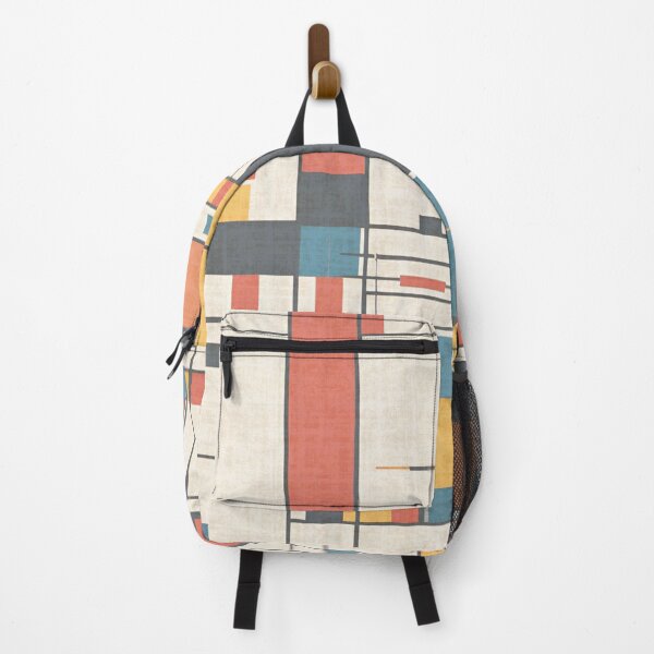 Item preview, Retro Color Abstract Bauhaus Pattern Design designed and sold by TribalioDesigns.