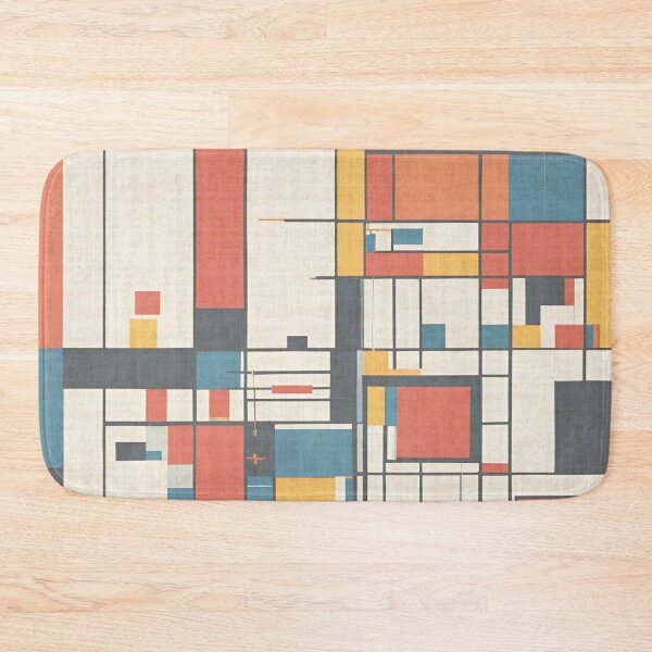 Item preview, Retro Color Abstract Bauhaus Pattern Design designed and sold by TribalioDesigns.
