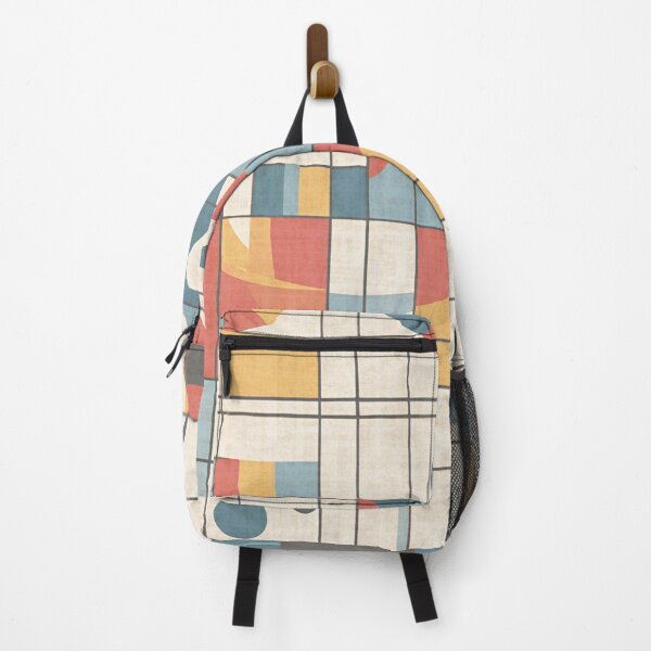 Item preview, Minimalist Abstract Bauhaus Pattern Design Shapes in Motion designed and sold by TribalioDesigns.