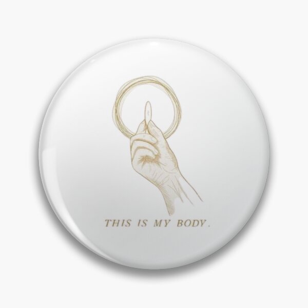 Item preview, THIS IOS MY BODY Catholic Eucharist artwork designed and sold by Dominika Farkašová.