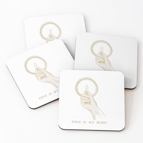 Item preview, THIS IOS MY BODY Catholic Eucharist artwork designed and sold by Dominika Farkašová.