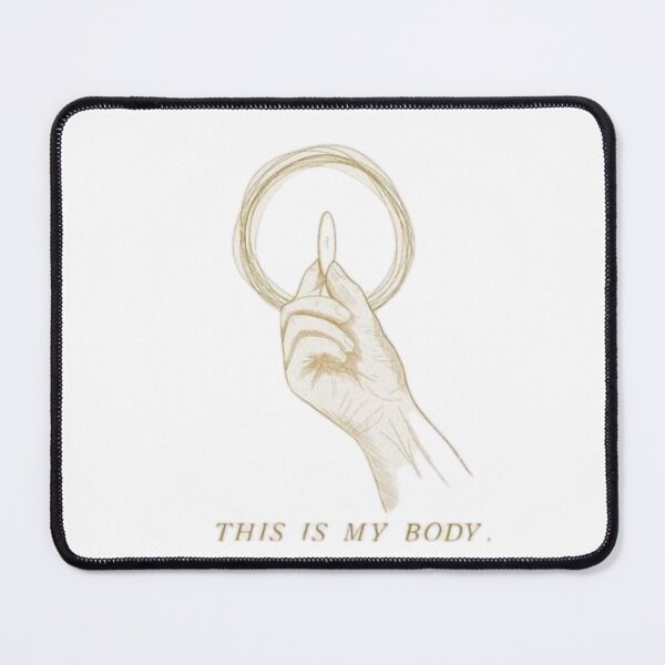 Item preview, THIS IOS MY BODY Catholic Eucharist artwork designed and sold by Dominika Farkašová.