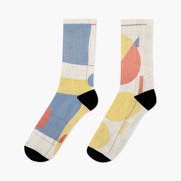 Item preview, Bright Abstract Bauhaus Pattern Design designed and sold by TribalioDesigns.