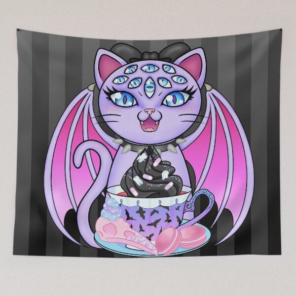 Item preview, Cozy Spooky Kitty designed and sold by Miss Lunaria.