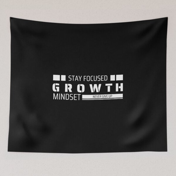 Item preview, Stay Focused | Growth Mindset Inspirational Design | Never Give Up Apparel designed and sold by CALMEVO.