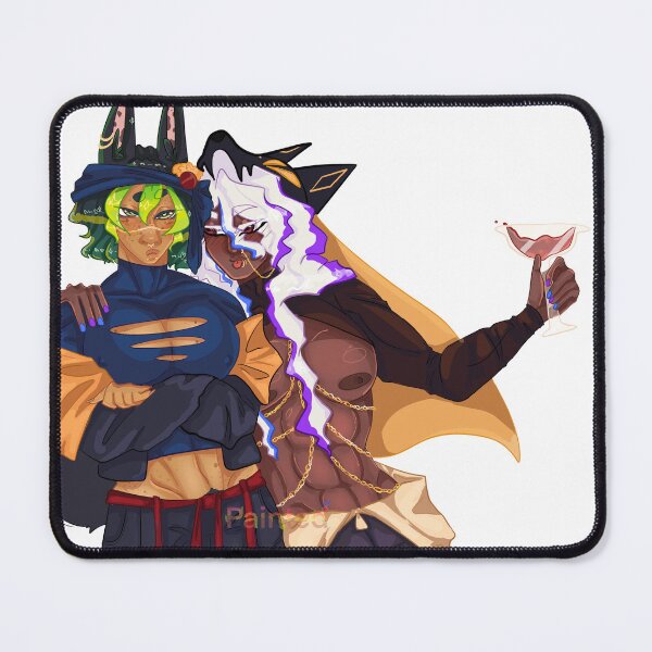 Item preview, Cyno and Tighnari designed and sold by FruitsyArt.
