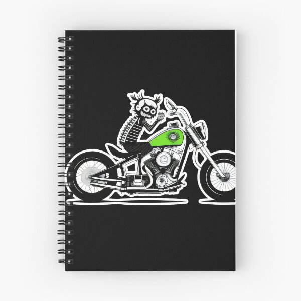 Item preview, Skeleton Rider on Motorcycle - Cool Biker Skeleton Design designed and sold by Prime-Studio.